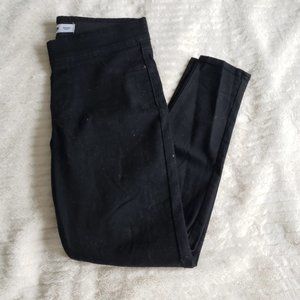Old Navy Rockstar Black Skinny Jeggings Size 12